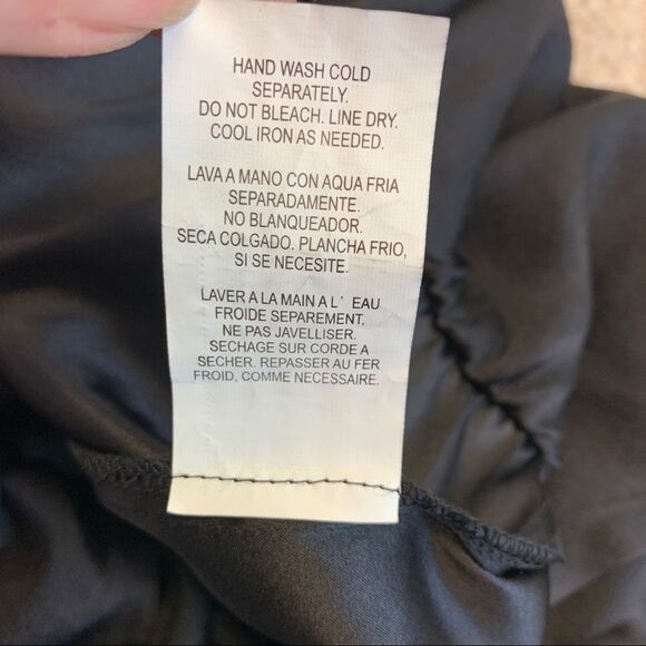 BEBE Black Silk Beaded Trim Formal Ruched Back Strapless Long maxi Dress size S - Picture 14 of 17